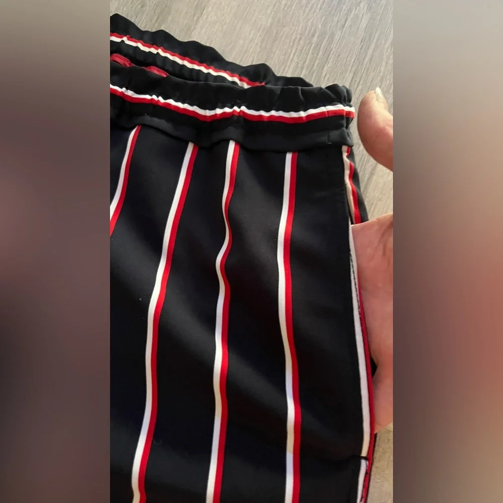 Tommy Hilfiger women’s Wide-Leg Striped Paints